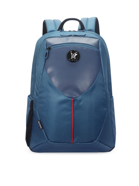 Arctic Fox Unisex Blue Solid Laptop Bag