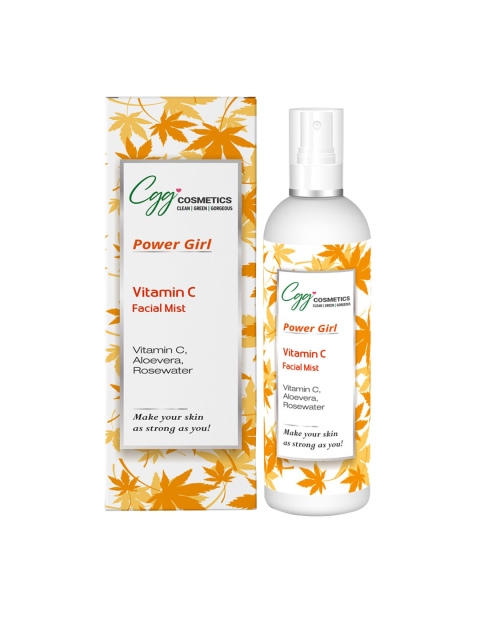 CLEAN GREEN GORGEOUS Vitamin C Facial Mist Powerful Antioxidant Formula 100 ml, White
CLEAN GREEN GORGEOUS Vitamin C Facial Mist Powerful Antioxidant Formula 100 ml, White