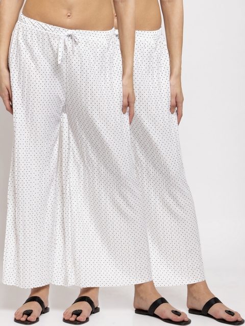 NEUDIS Women White Printed
