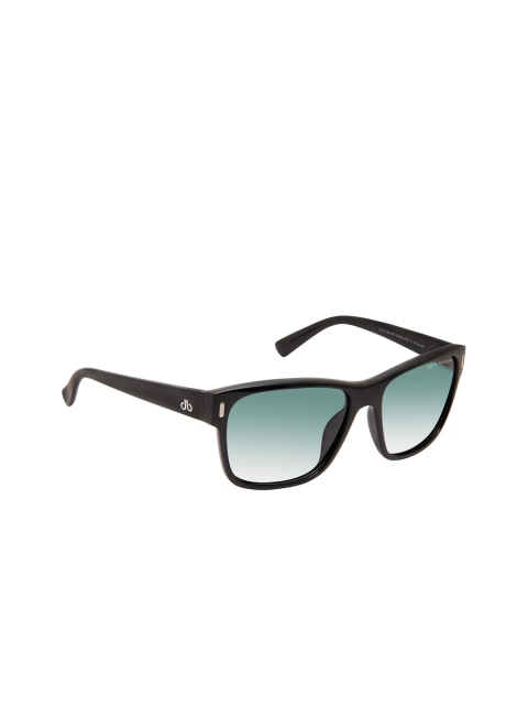 David Blake Unisex Wayfarer Sunglasses, Black