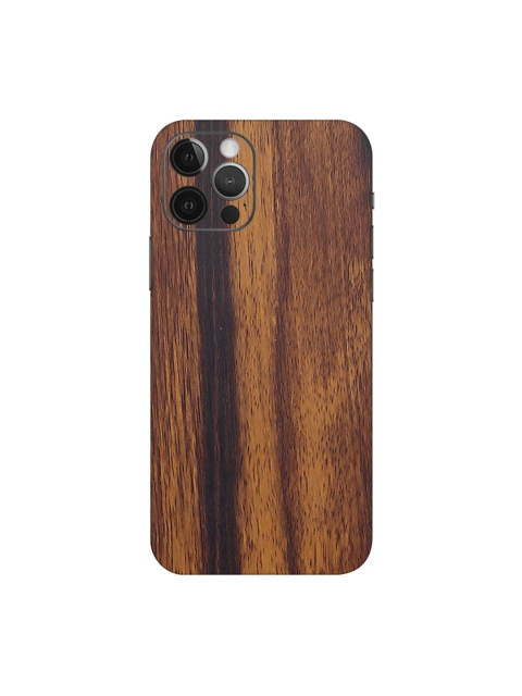 Trendy Skins Brown Tiger Wood Pattern iPhone 12 Pro Max Back Case