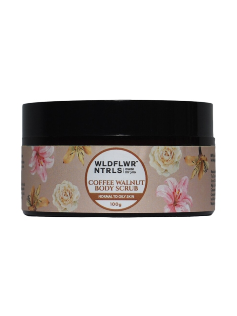 Wildflower Naturals Coffee Walnut Body Scrub Normal to Oily Skin 100 gm, Coffee brown
Wildflower Naturals Coffee Walnut Body Scrub Normal to Oily Skin 100 gm, Coffee brown