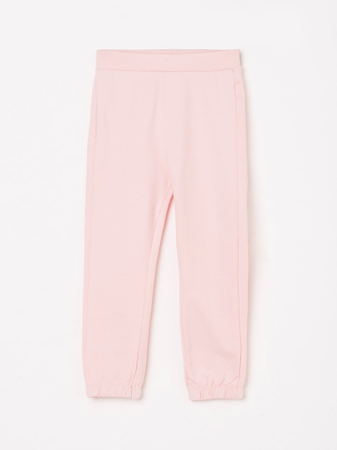 Juniors by Lifestyle Girls Pink Solid Jeggings