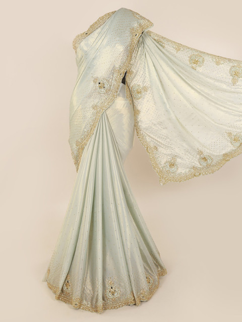 Pothys Blue Embellished Pure Georgette Saree
Pothys Blue Embellished Pure Georgette Saree