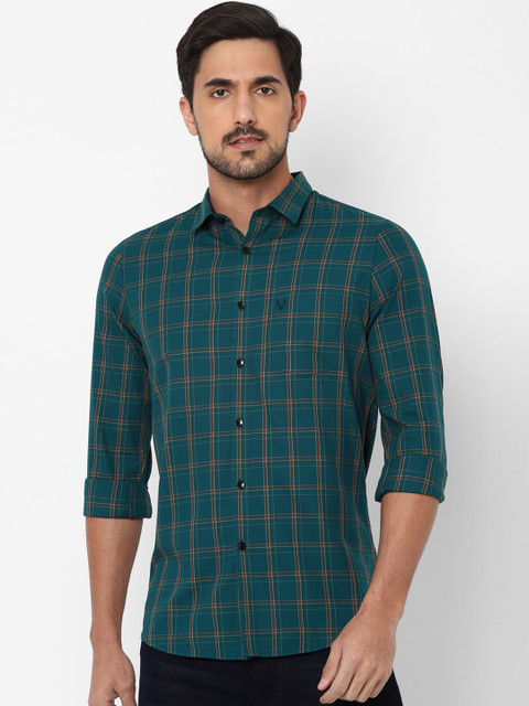 Peter England Men Blue Slim Fit Checked Casual Shirt
Peter England Men Blue Slim Fit Checked Casual Shirt