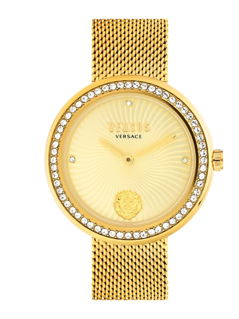 Versus Women Gold-Toned Analogue Watch