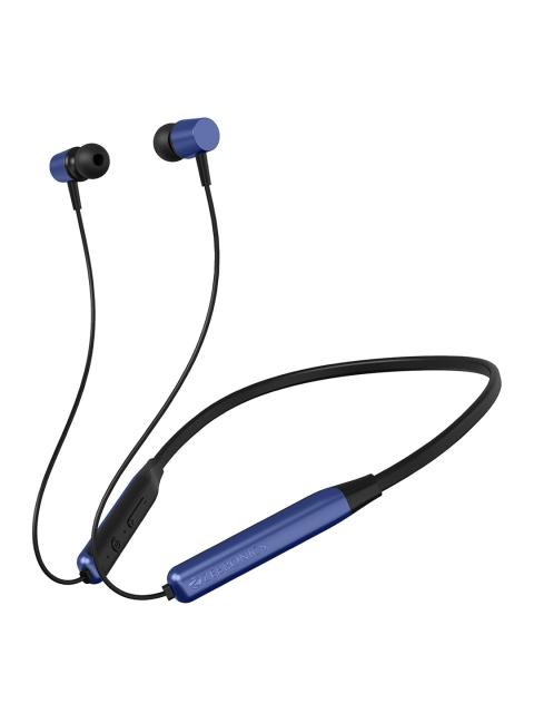 ZEBRONICS Zeb-Lark Wireless in Ear Neckband Earphone Blue