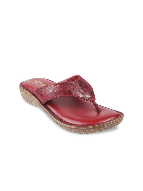 Metro Women Maroon Textured Heels
Metro Women Maroon Textured Heels