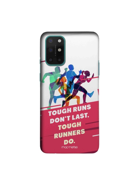 macmerise Red & White Tough Runners Printed OnePlus 8T Back Case