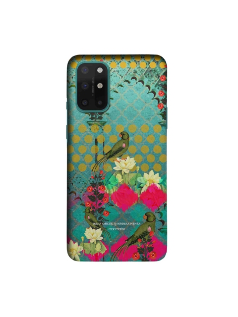macmerise Green & Pink Mitthu Miya Printed OnePlus 8T Back Case