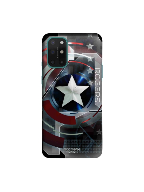 macmerise Grey & Red Cap Am Rogers Sleek OnePlus 8T Case