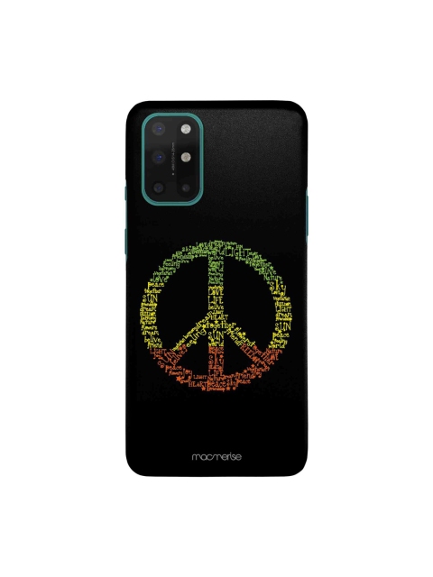 macmerise Black & Yellow Symbol Of Peace Sleek OnePlus 8T Case
