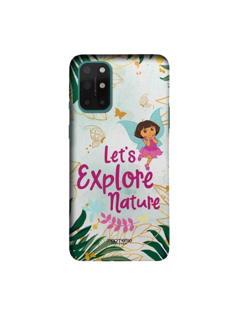 macmerise Blue & Pink Explore With Dora Sleek OnePlus 8T Case