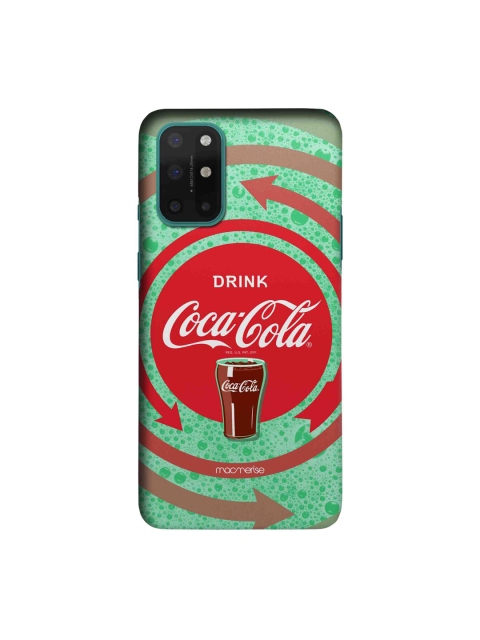 macmerise Green & Red Around The Coke OnePlus 8T Back Cover