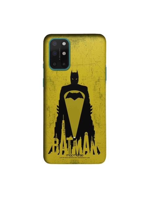 macmerise Yellow & Black Bat-Signal Sleek OnePlus 8T Back Case
