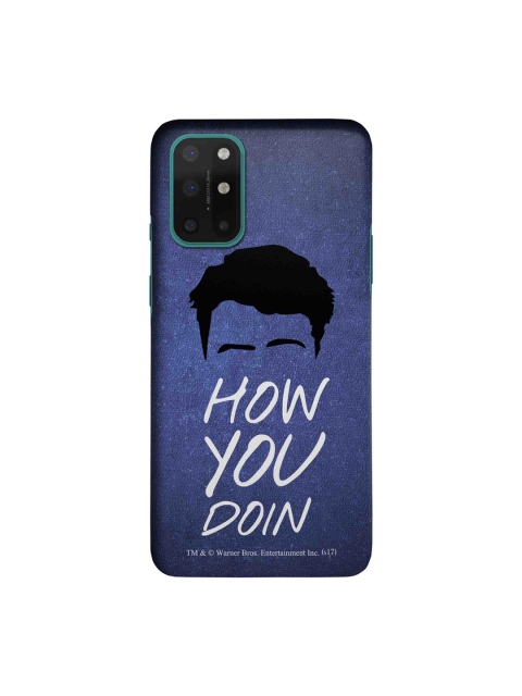 macmerise Blue & White Friends How You Doin Printed OnePlus 8T Back Case