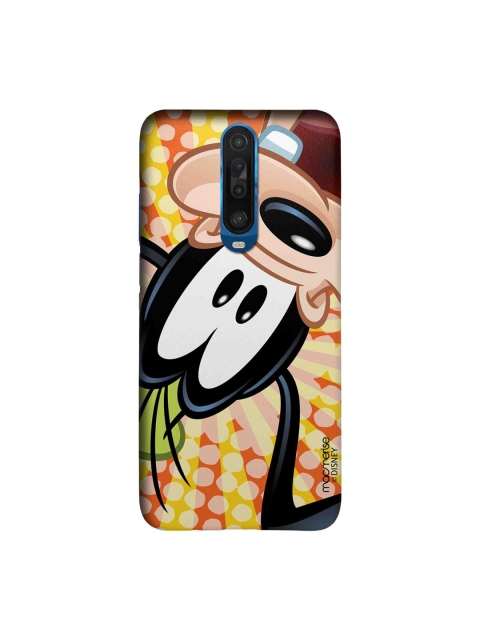 macmerise White & Black Goofy Upside Down Sleek Xiaomi Poco X2 Case