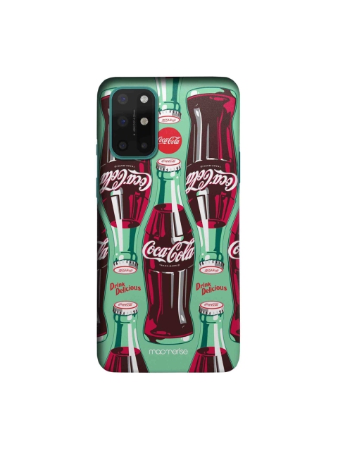 macmerise Sea Green & Maroon Relive Happiness Printed OnePlus 8T Back Cover