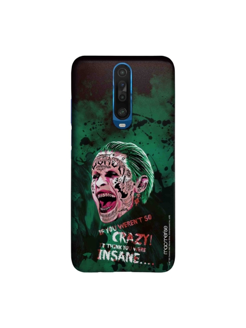macmerise Green & Red Printed Crazy Insane Joker Xiaomi Poco X2 Back Cover