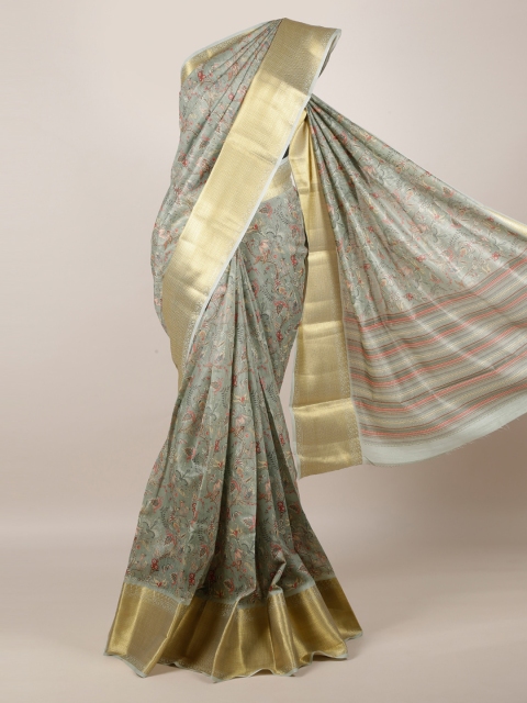 Pothys Green Woven Design Saree