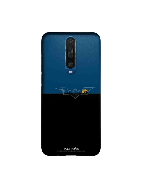 macmerise Blue & Black Batmans Gotham Sleek Xiaomi Poco X2 Back Case