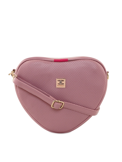 ESBEDA Pink Solid Sling Bag