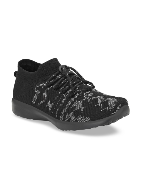 TimberWood Men Black Textile Walking Shoes