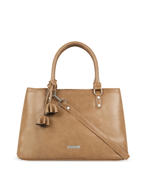 Toteteca Tan Solid Handheld Bag