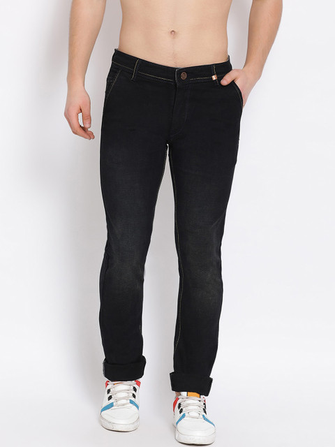 COBB Men Black Slim Fit Mid-Rise Clean Look Jeans
COBB Men Black Slim Fit Mid-Rise Clean Look Jeans