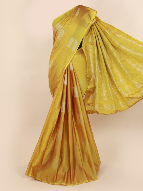 Pothys Green Striped Saree
