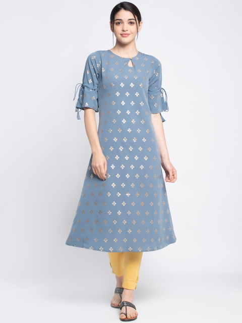 ALC Creations Women Steel Kurta