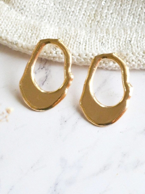 JOKER & WITCH Gold-Plated Contemporary Drop Earrings