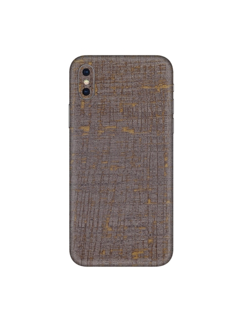 Trendy Skins Brown & Gold-Toned Vintage Fabric Pattern Sustainable iPhone X Phone Sheet Skin
Trendy Skins Brown & Gold-Toned Vintage Fabric Pattern Sustainable iPhone X Phone Sheet Skin
