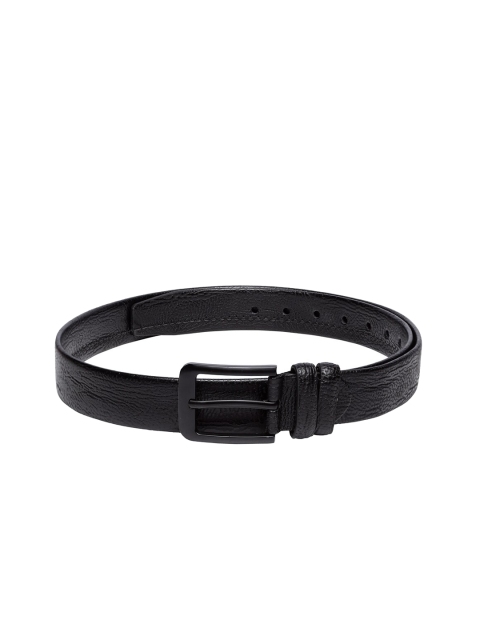 Apsis Men Black Textured Belt