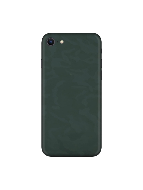 Trendy Skins Green Camouflage Patterned iPhone SE 2020 Mobile Skin