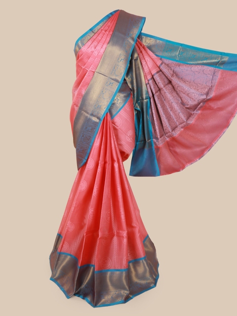 Pothys Pink Woven Design Art Silk Saree