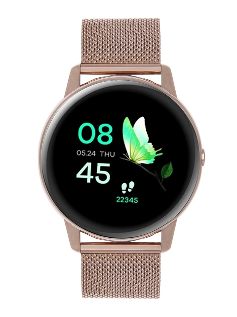 French Connection Unisex Black & Rose Gold-Toned Touch Screen Smartwatch with Extra Belt-R3-A
French Connection Unisex Black & Rose Gold-Toned Touch Screen Smartwatch with Extra Belt-R3-A