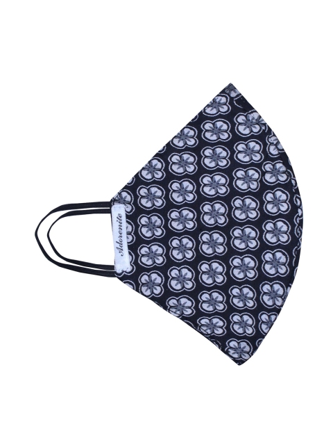 ADORENITE Blue Printed 2-Ply Reusable Cloth Mask