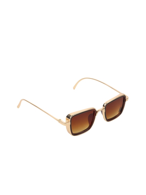 CELEBRITY SUNGLASSES Unisex Brown Lens & Gold-Toned Square Sunglasses CL-Kabir Singh-8
CELEBRITY SUNGLASSES Unisex Brown Lens & Gold-Toned Square Sunglasses CL-Kabir Singh-8
