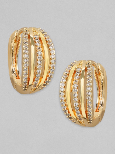 TOKYO TALKIES X rubans FASHION ACCESSORIES Gold-Plated Contemporary Studs