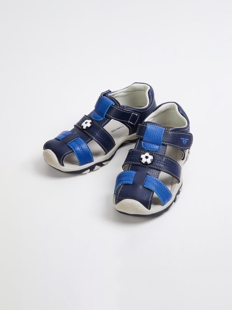 Fame Forever by Lifestyle Boys Navy Blue Sandals