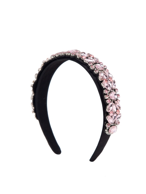 YouBella Pink Embellished Hairband