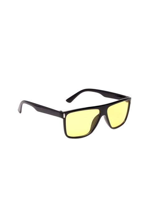 Dukiekooky Boys Yellow Lens & Black Wayfarer Sunglasses With Uv Protected Lens 900204