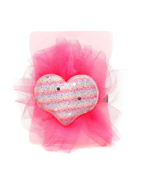 Stoln Pink Embellished Tic Tac Hair Clip