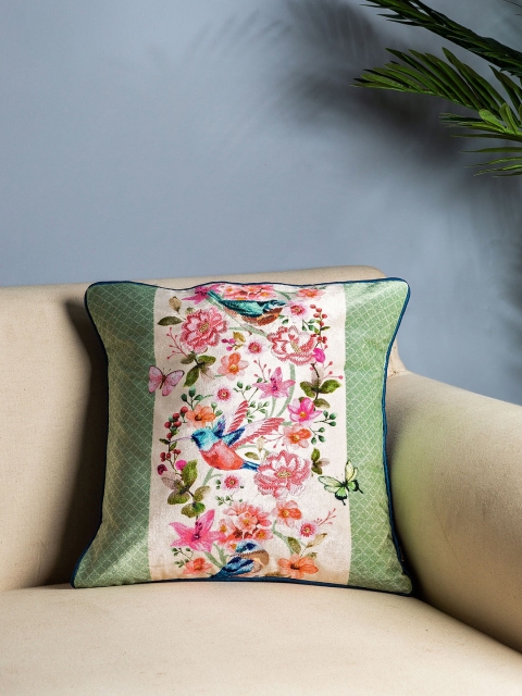 Pure Home and Living Green & Pink Set of Single Ethnic Motifs Rectangle Cushion Covers
Pure Home and Living Green & Pink Set of Single Ethnic Motifs Rectangle Cushion Covers