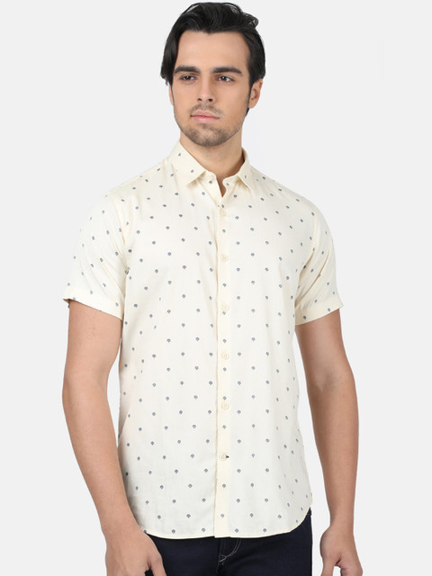 Monte Carlo Men Yellow Regular Fit Printed Casual Shirt 
Monte Carlo Men Yellow Regular Fit Printed Casual Shirt