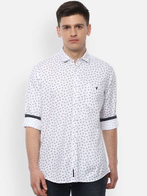 Louis Philippe Jeans Men White & Blue Slim Fit Floral Printed Pure Cotton Casual Shirt
Louis Philippe Jeans Men White & Blue Slim Fit Floral Printed Pure Cotton Casual Shirt