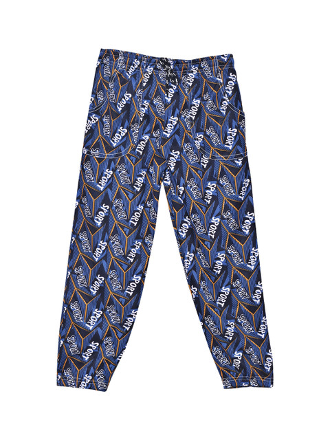 SWEET ANGEL Boys Blue & White Printed Straight-Fit Track Pants
SWEET ANGEL Boys Blue & White Printed Straight-Fit Track Pants
