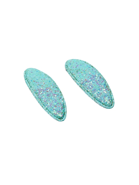 Stoln Sea Green Embellished Tic Tac Hair Clip