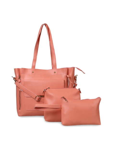LEGAL BRIBE Pink Solid Shoulder Bag